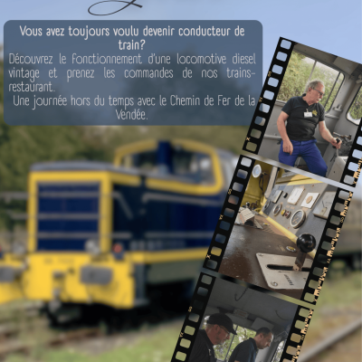 Affiche cheminot d'un jour 2025