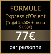tarif formule express d'Orient