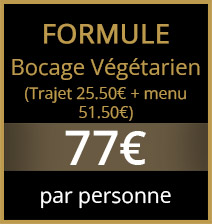 tarif formule bocage végétarien